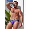 Breedwell Slip de bain Feed Me Swim Noir-Blanc